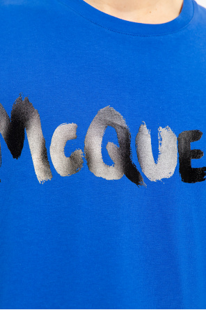 Alexander McQueen Alexander McQueen logo band polo shirt