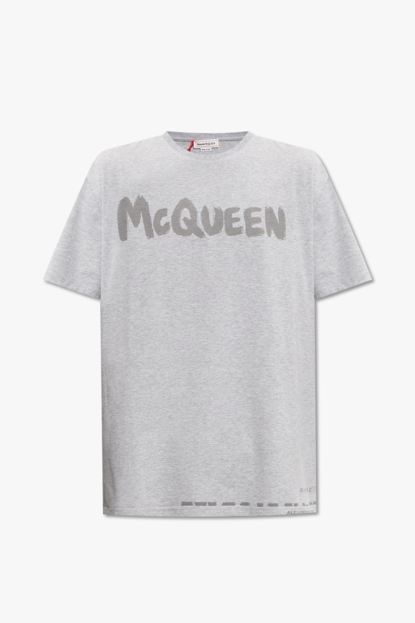 Alexander McQueen Alexander McQueen Men's Mesh Wedge Sole Sneakers in White