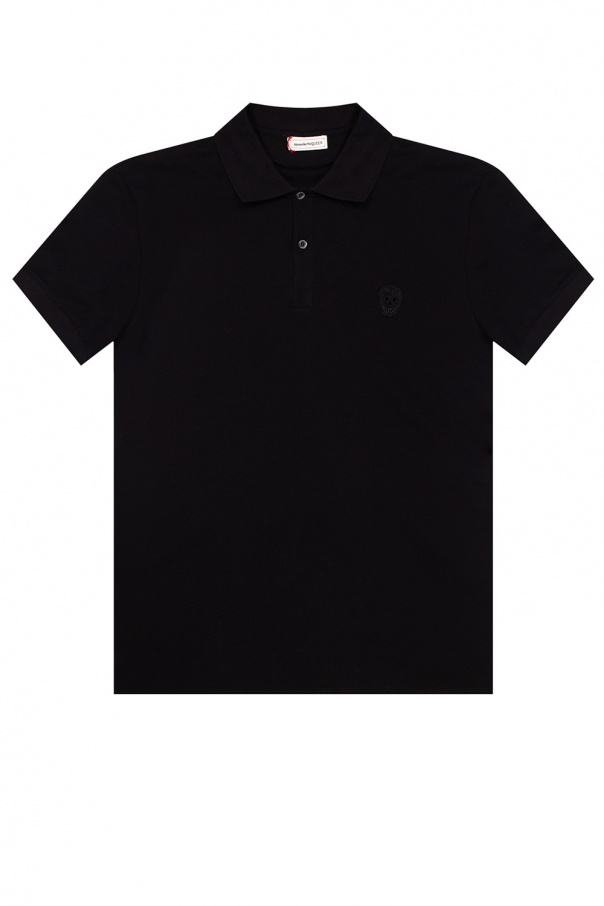 Alexander McQueen Payper polo shirt with patch