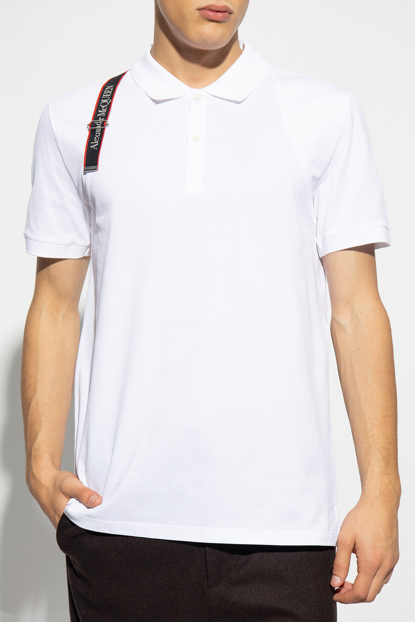 Alexander McQueen Polo shirt with logo