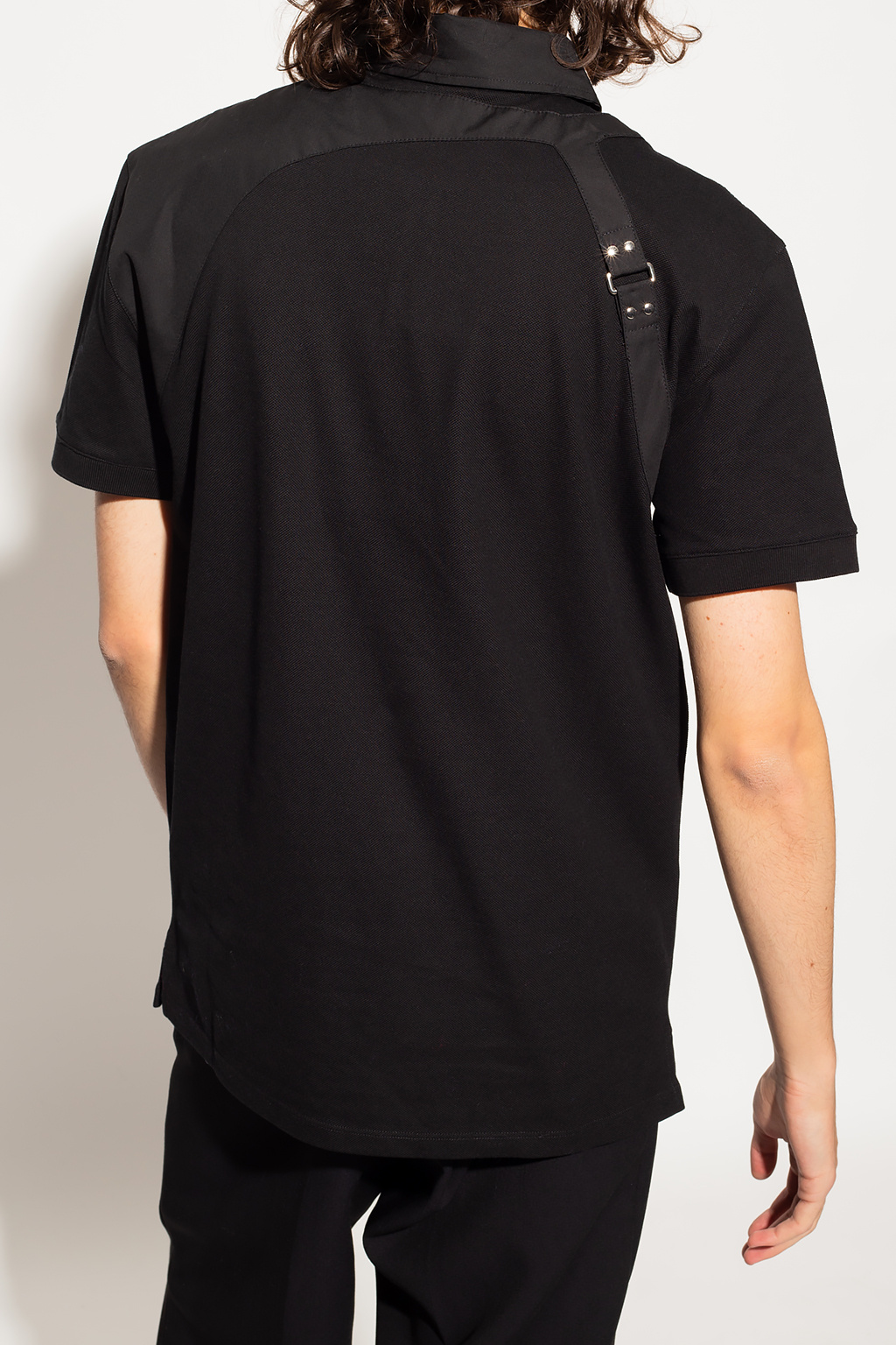 Alexander McQueen Polo shirt with strap