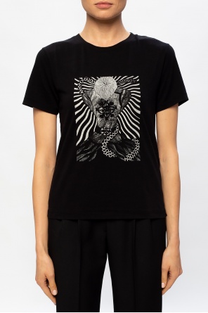 Saint Laurent Printed T-shirt