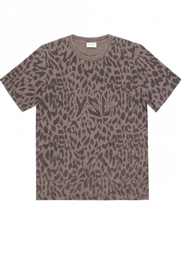 Saint Laurent Patterned T-shirt