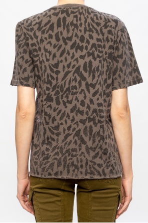 Saint Laurent Patterned T-shirt