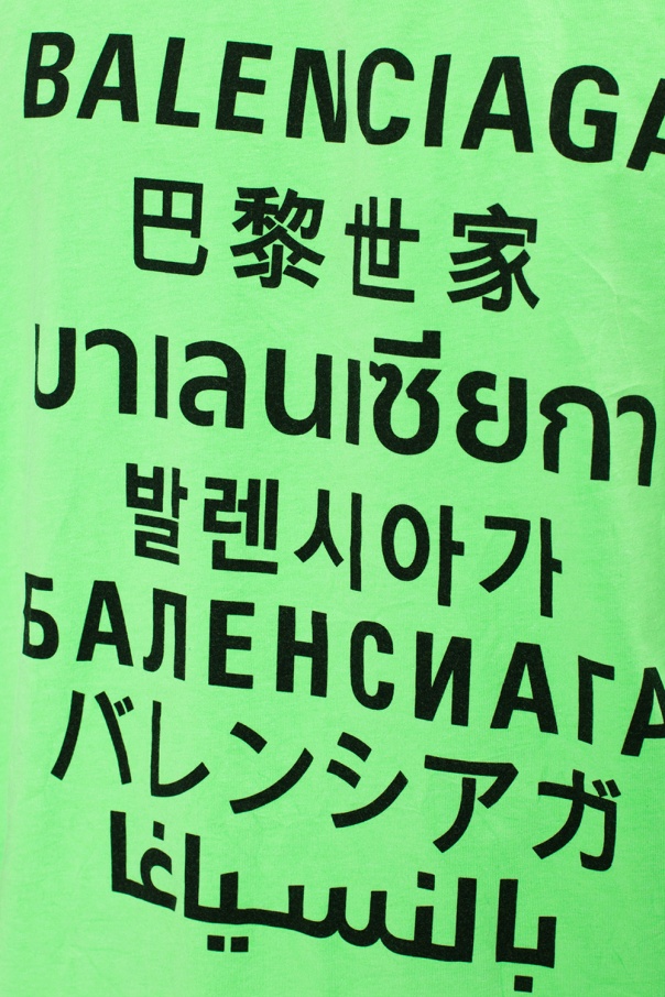 Balenciaga Multi Language Tshirt  Rareswiss