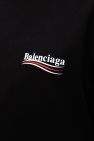 Balenciaga Grace ET Mila Tee Shirt Manches Courtes Imprime Coeurs En Velours Donjuan