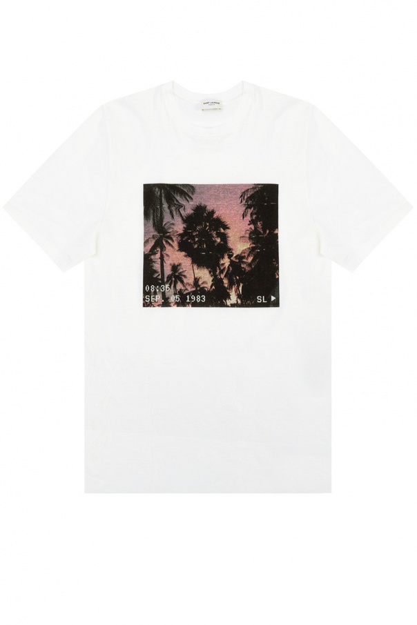 Saint Laurent Printed T-shirt