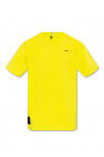 Puma Vit t-shirt dot med heltäckande logotyp-mönster