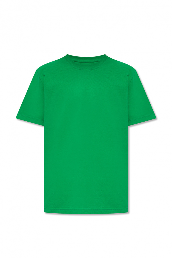 Bottega Veneta Green Crewneck T-Shirt