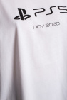 Balenciaga Love Moschino T-shirt z logo z boku