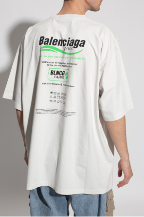 Adidas x Balenciaga Logo Oversized T-Shirt Black