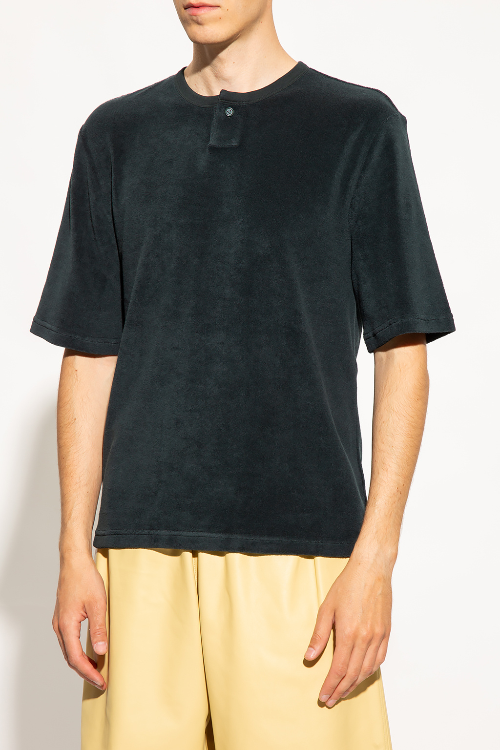 Bottega Veneta Textured T-shirt | Men's Clothing | Vitkac