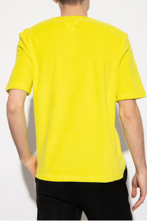 Bottega Veneta T-shirt z tkaniny typu ‘frotte’