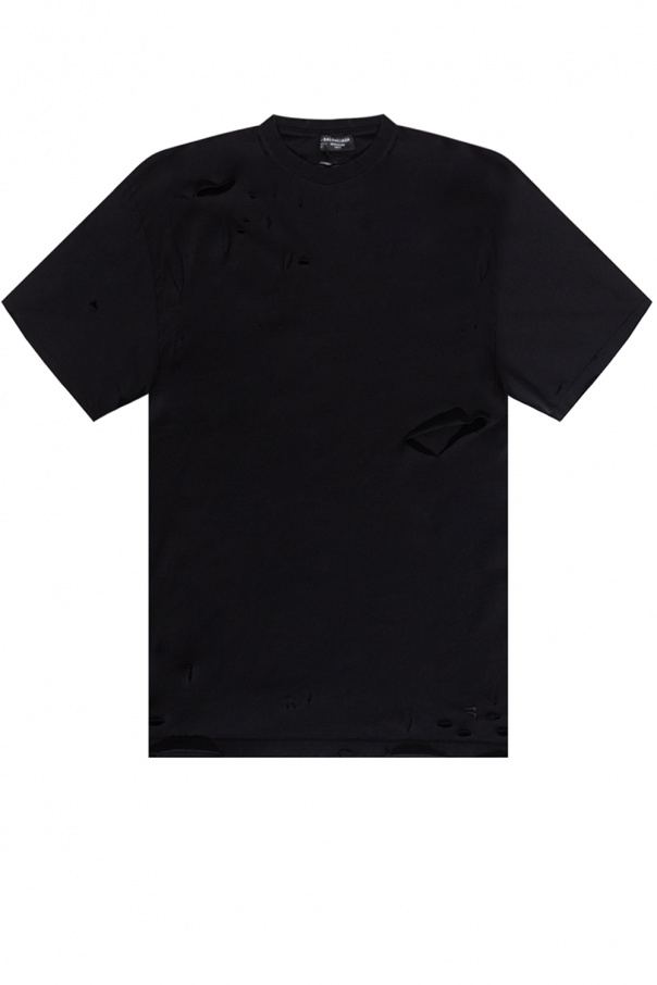Balenciaga T-shirt with worn effect