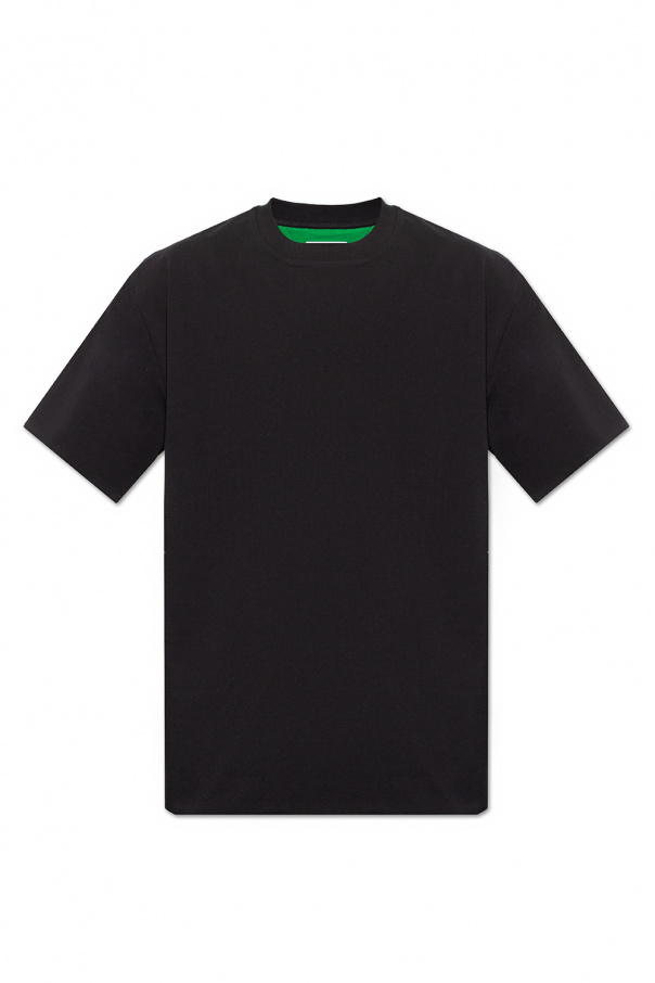 Givenchy 2 Layers Logo Cotton T-shirt in Black for Men
