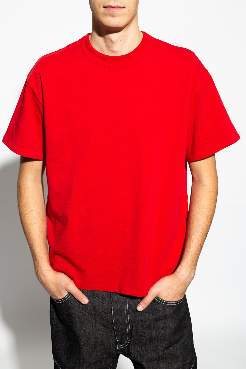 BOTTEGA VENETA, Red Men's T-shirt