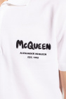 Alexander McQueen Outline Skull embroidered polo shirt