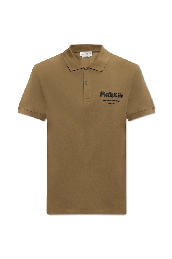 Polo shirt with logo od Alexander McQueen
