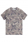 Saint Laurent Camo T-shirt