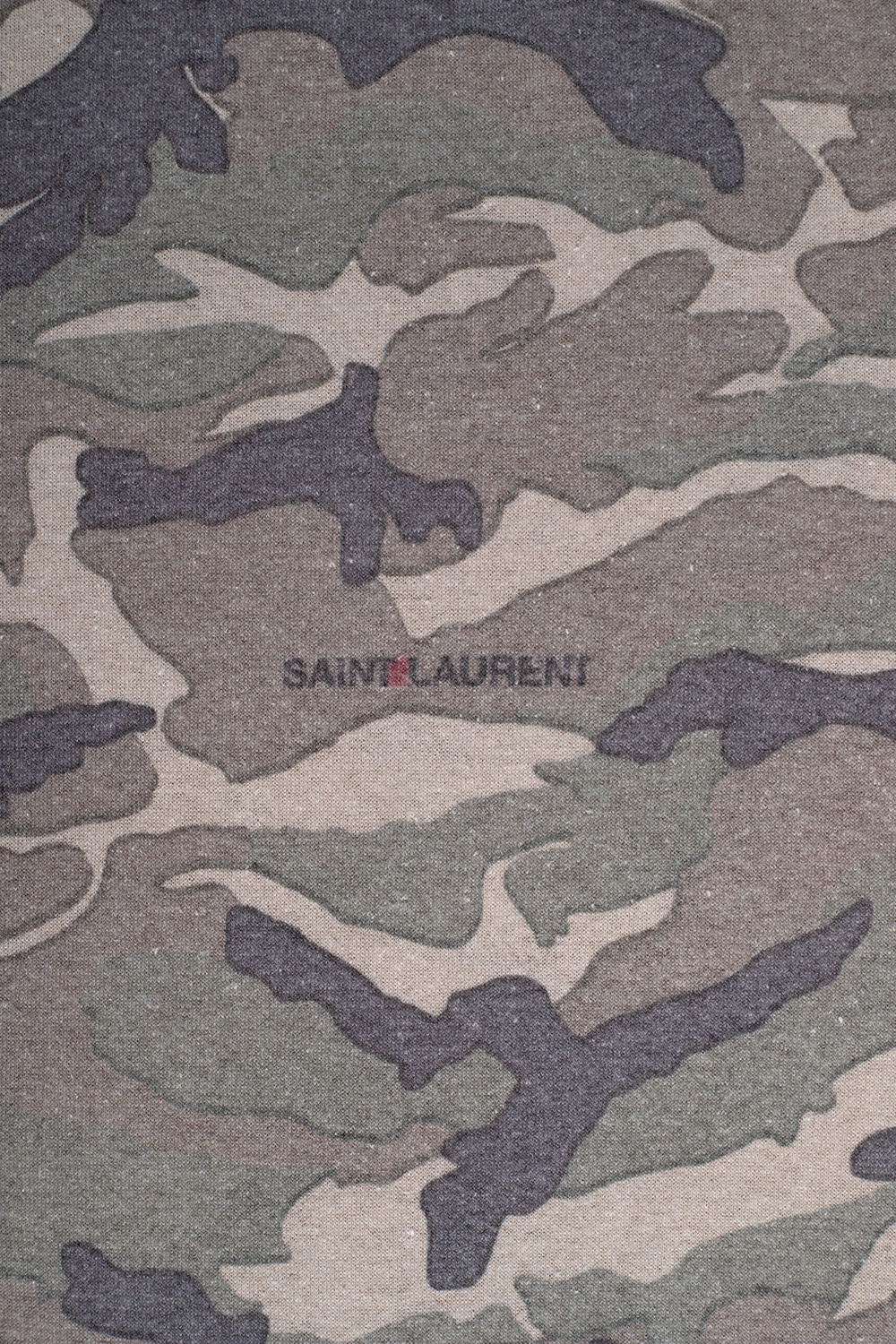 saint laurent camo shirt