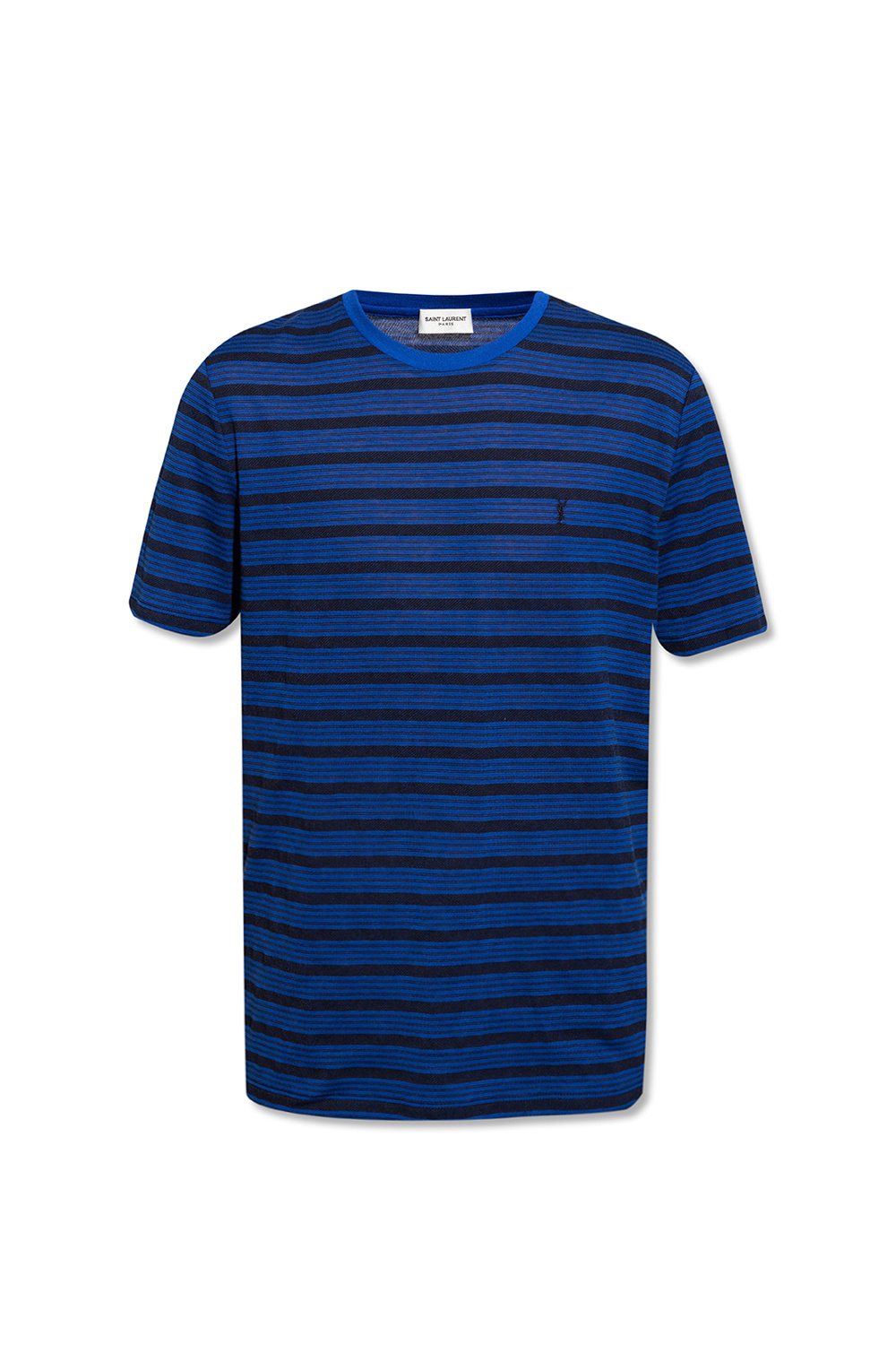 Saint Laurent Striped Tshirt in Blue for Men