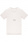 Saint Laurent T-shirt with denim print