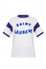 Saint Laurent T-shirt with patches