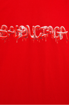 Balenciaga T-shirt colour-block with logo