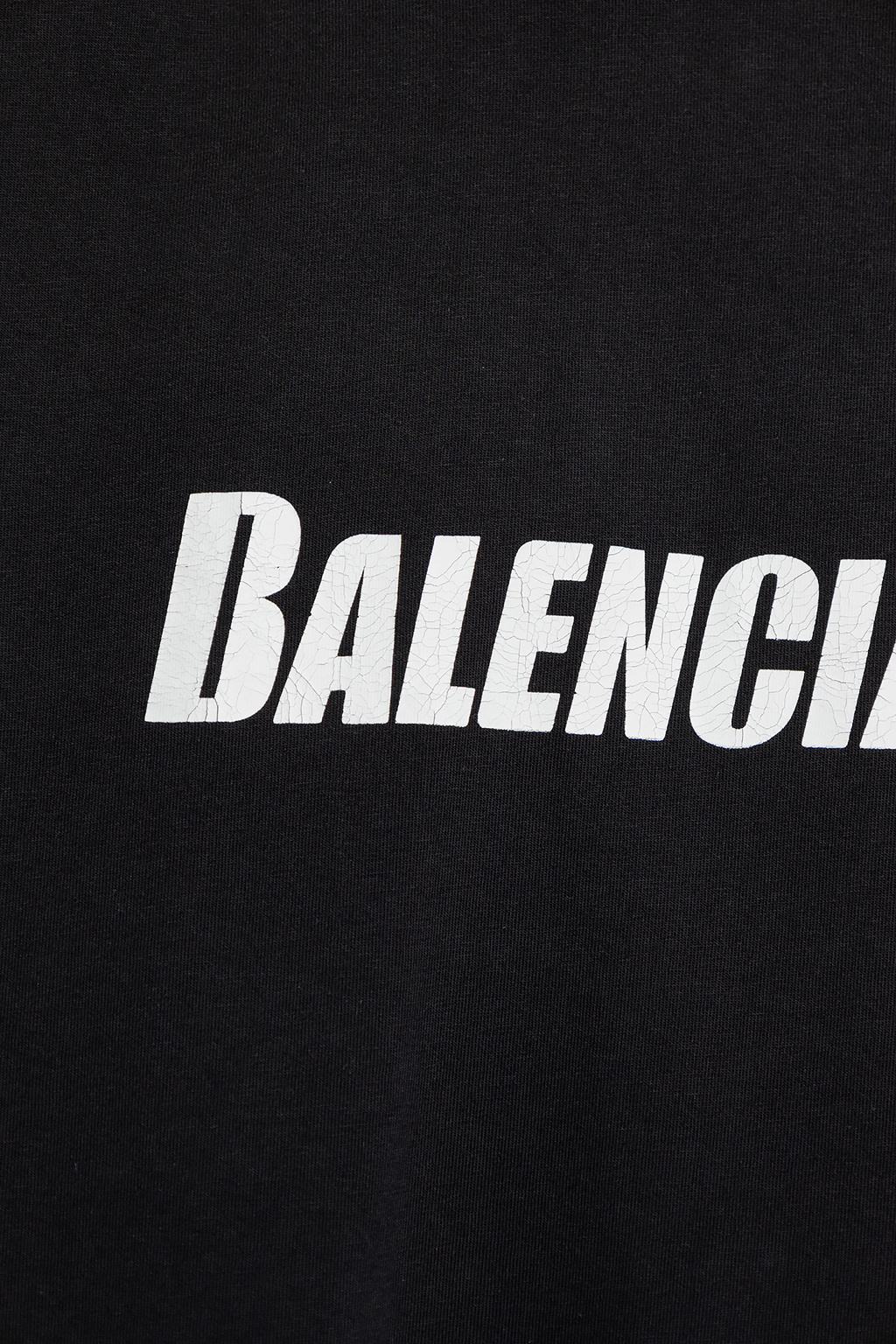 Balenciaga Long Sleeve Cotton Poplin Concealed Shirt