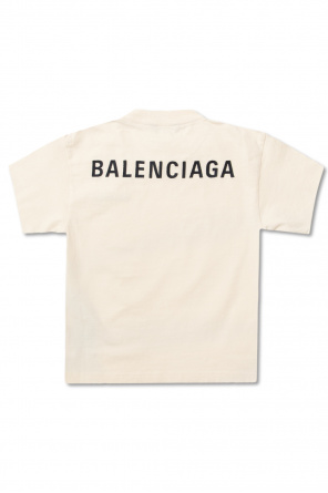 Logo t-shirt od Balenciaga Kids