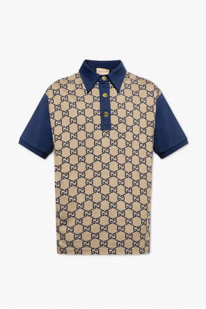 Polo shirt with monogram od Gucci