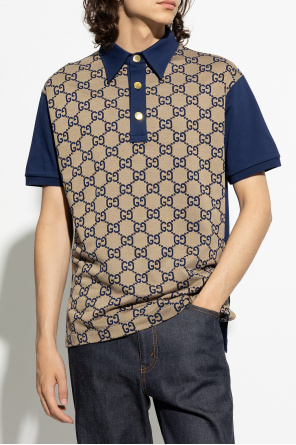 Gucci Peter polo frame Chemises à carreaux