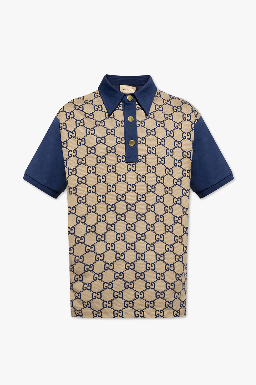 ▷ Gucci Monogram Polo Shirt, Made in Italy