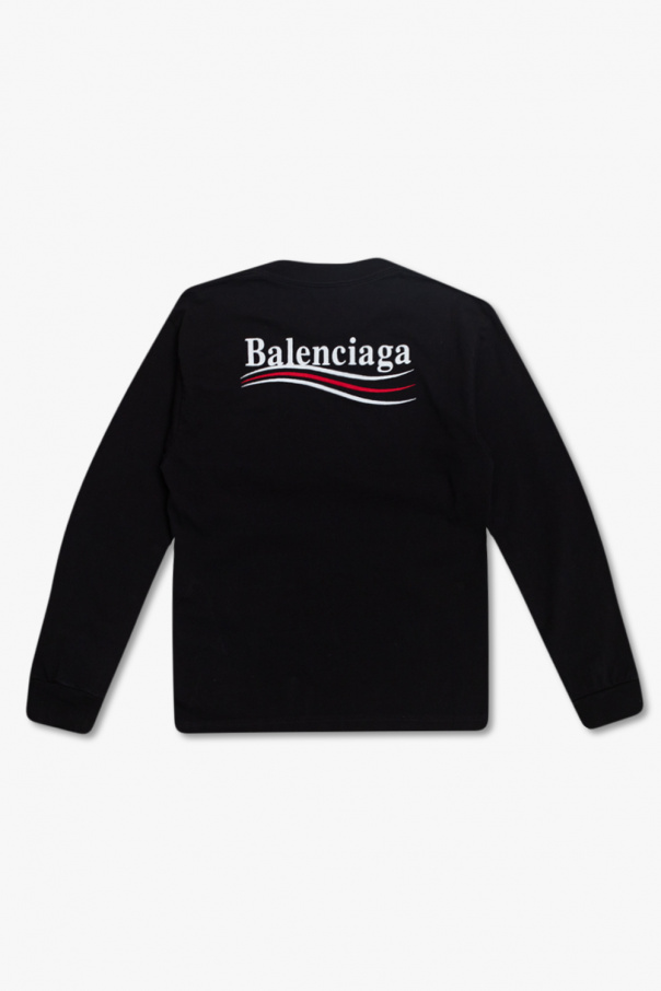 Balenciaga Kids Undercover long-sleeved pouch pocket hoodie