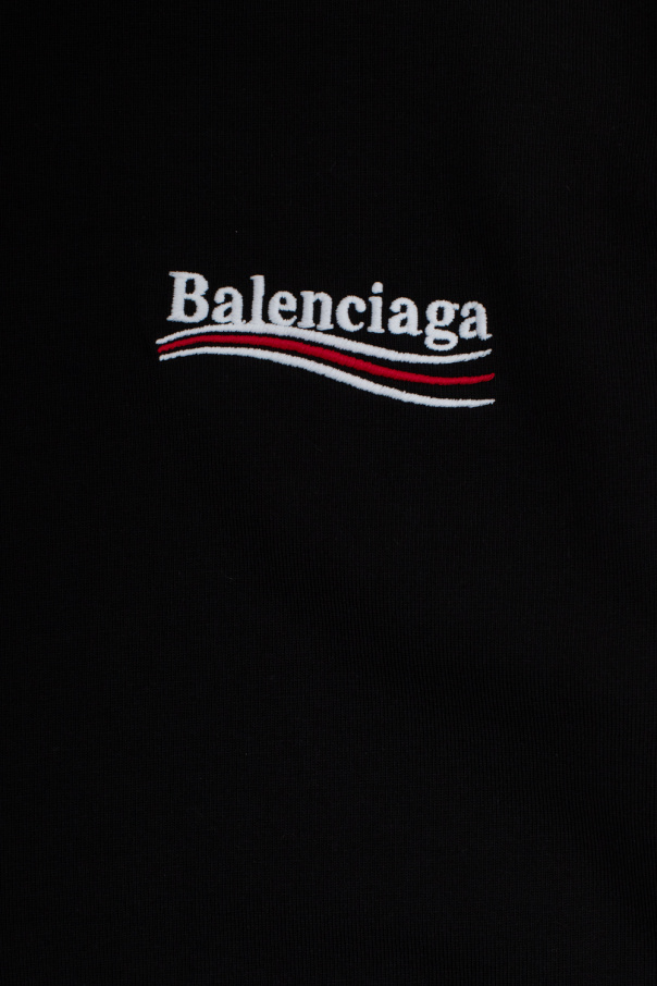 Balenciaga Kids Boutique Moschino apple logo print cotton T-shirt