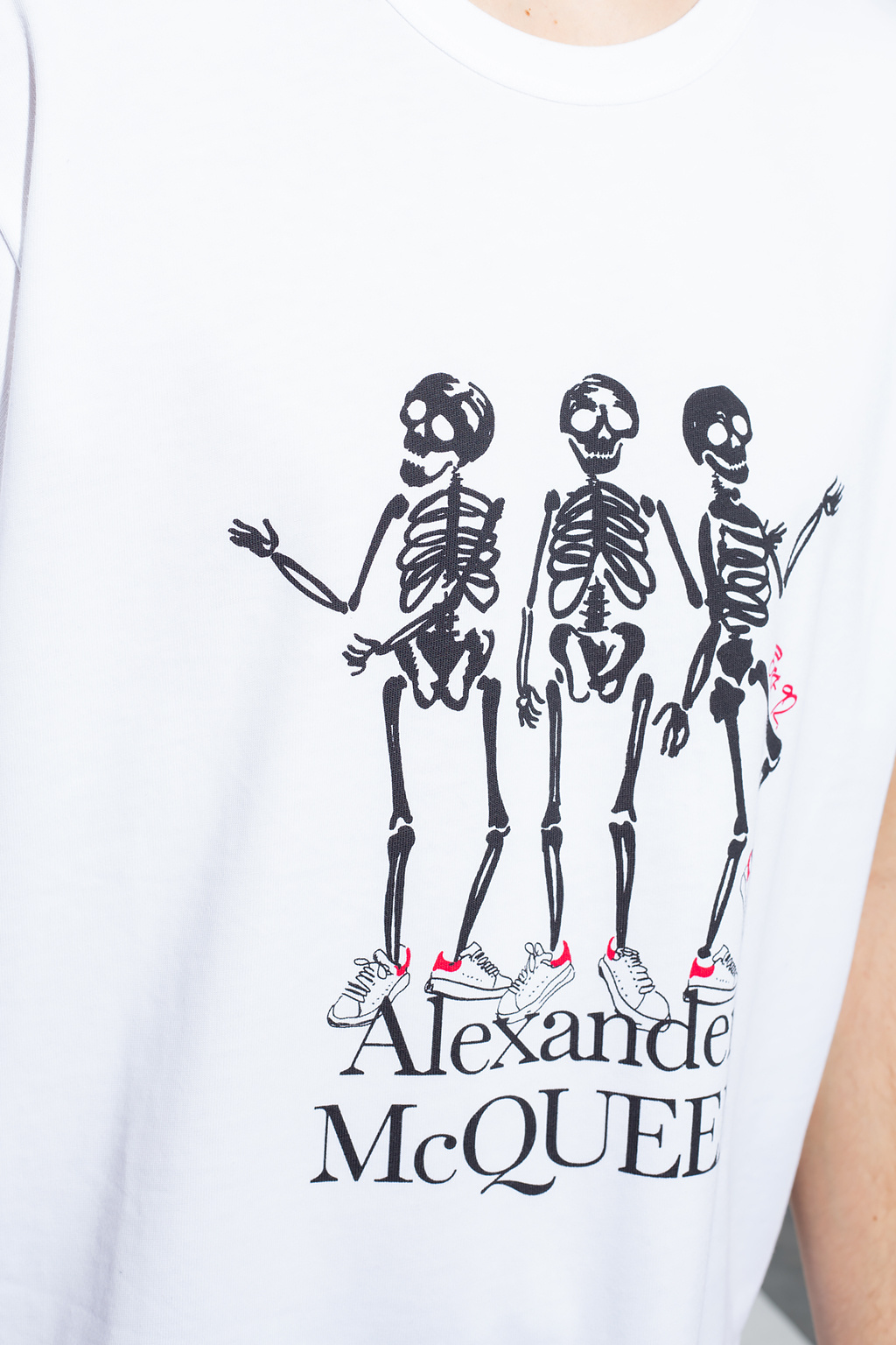 Alexander McQueen Men's Artist Skeletons T-Shirt