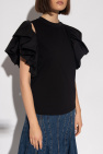 Alexander McQueen Top with decorative sleeves