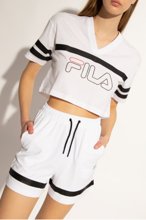 Fila Cropped T-shirt with logo