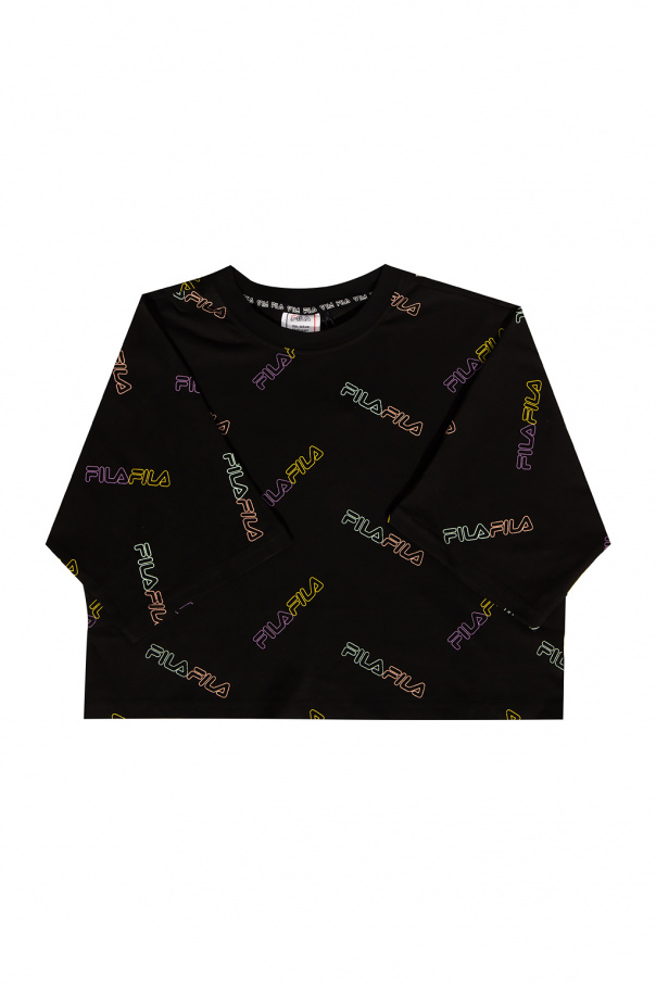 Fila Kids Cropped T-shirt with logo