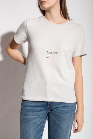 Saint Laurent Logo T-shirt