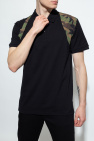 Alexander McQueen Polo shirt with camo print