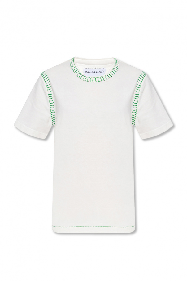Bottega Veneta T-shirt with decorative stitching