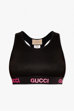 Gucci jacquard logo V-neck cardigan