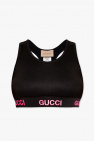 Gucci BLACK Cropped top