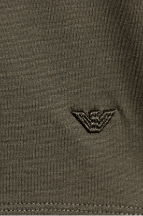 Emporio Armani Polo z naszywką w kształcie logo