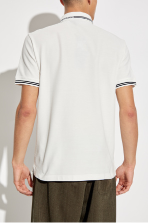 Emporio Armani Bawełniane polo z logo