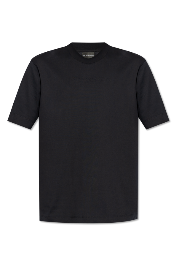 Emporio Armani T-shirt with embossed logo