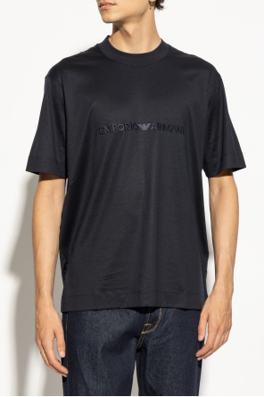 Emporio Armani T-shirt with embroidered logo