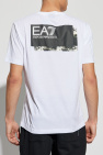 EA7 Emporio Armani WHITE Cotton T-shirt