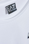 EA7 Emporio Armani WHITE Cotton T-shirt